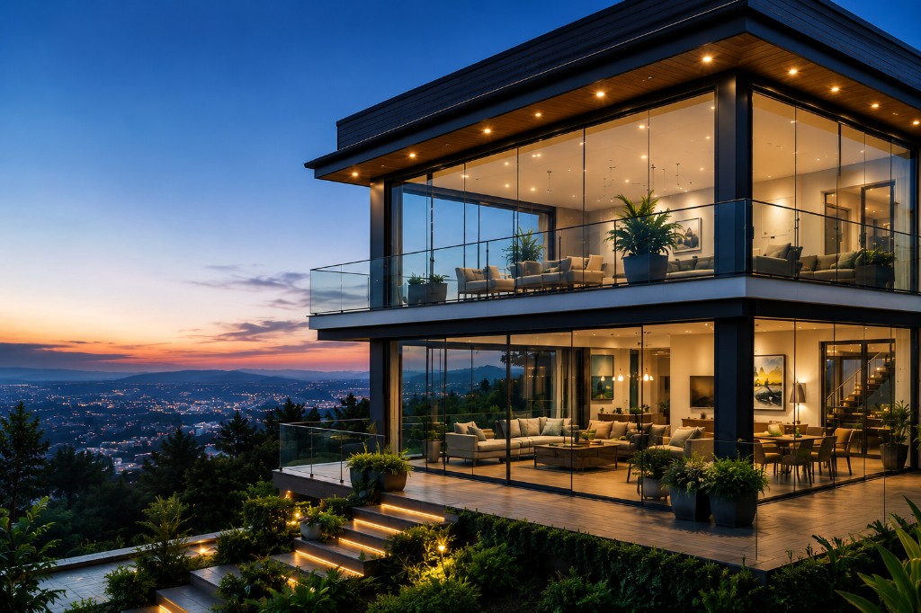 Bursa lüks cam balkon ve villa uygulaması — Ekinciler Cam Balkon