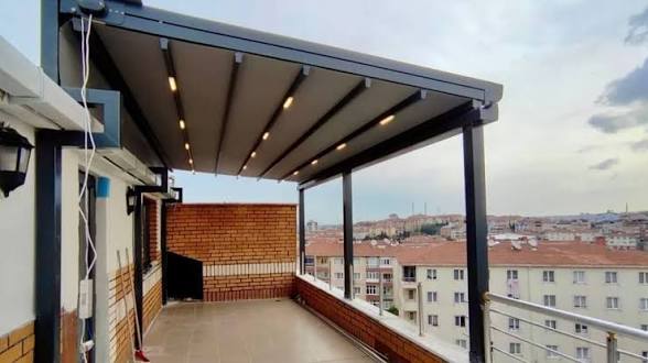 Bursa pergole cam balkon montajı — Pergole referans fotoğraf 4 | Ekinciler Cam Balkon