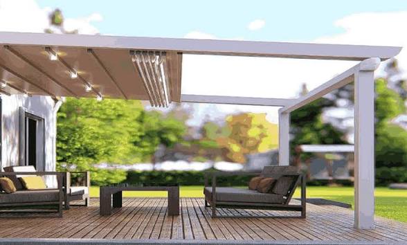 Bursa pergole cam balkon montajı — Pergole referans fotoğraf 5 | Ekinciler Cam Balkon