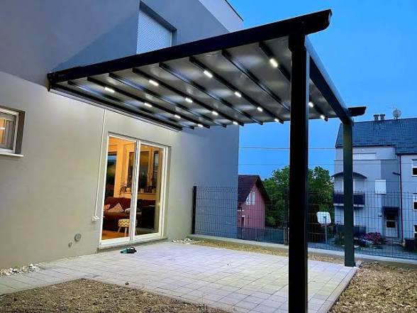 Bursa pergole cam balkon montajı — Pergole referans fotoğraf 11 | Ekinciler Cam Balkon